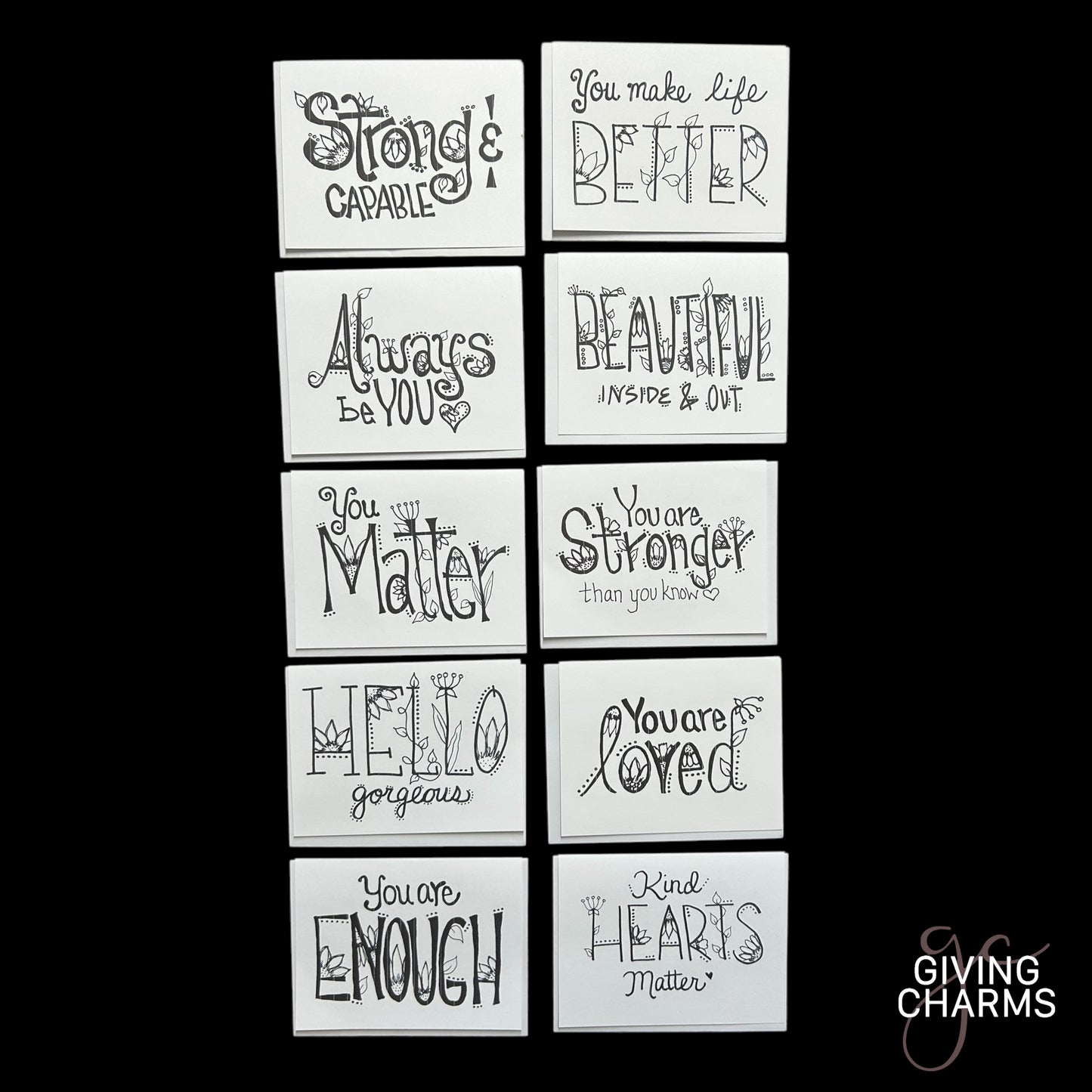 Color Me Kind Cards - 10 Pack