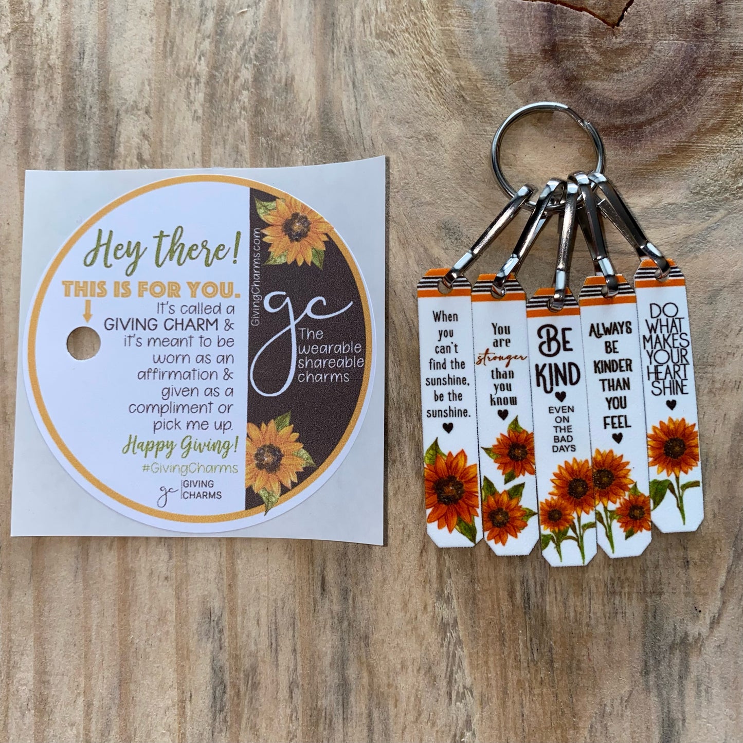Sunflower | Sticker Charms