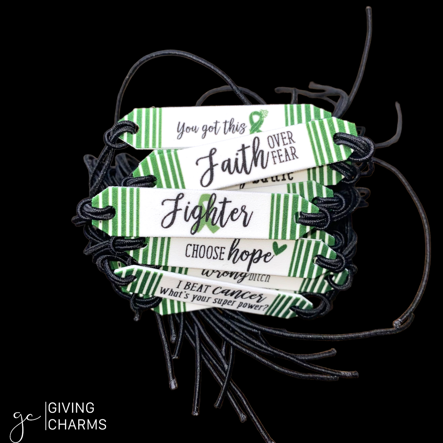 Cancer Braided Charm Strings Bracelet - More Sayings