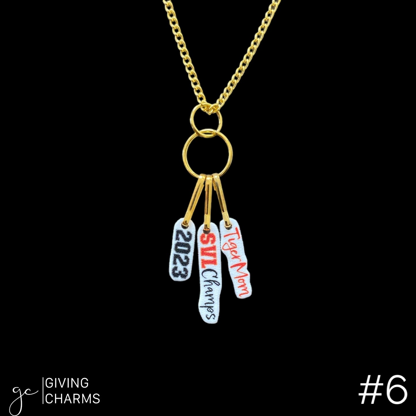 Tiger Pride | Necklace or Keyring