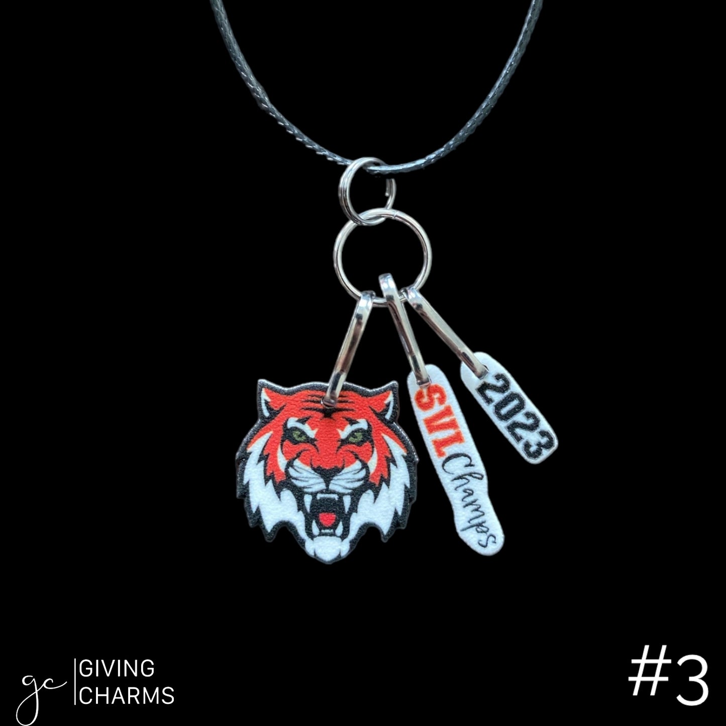 Tiger Pride | Necklace or Keyring