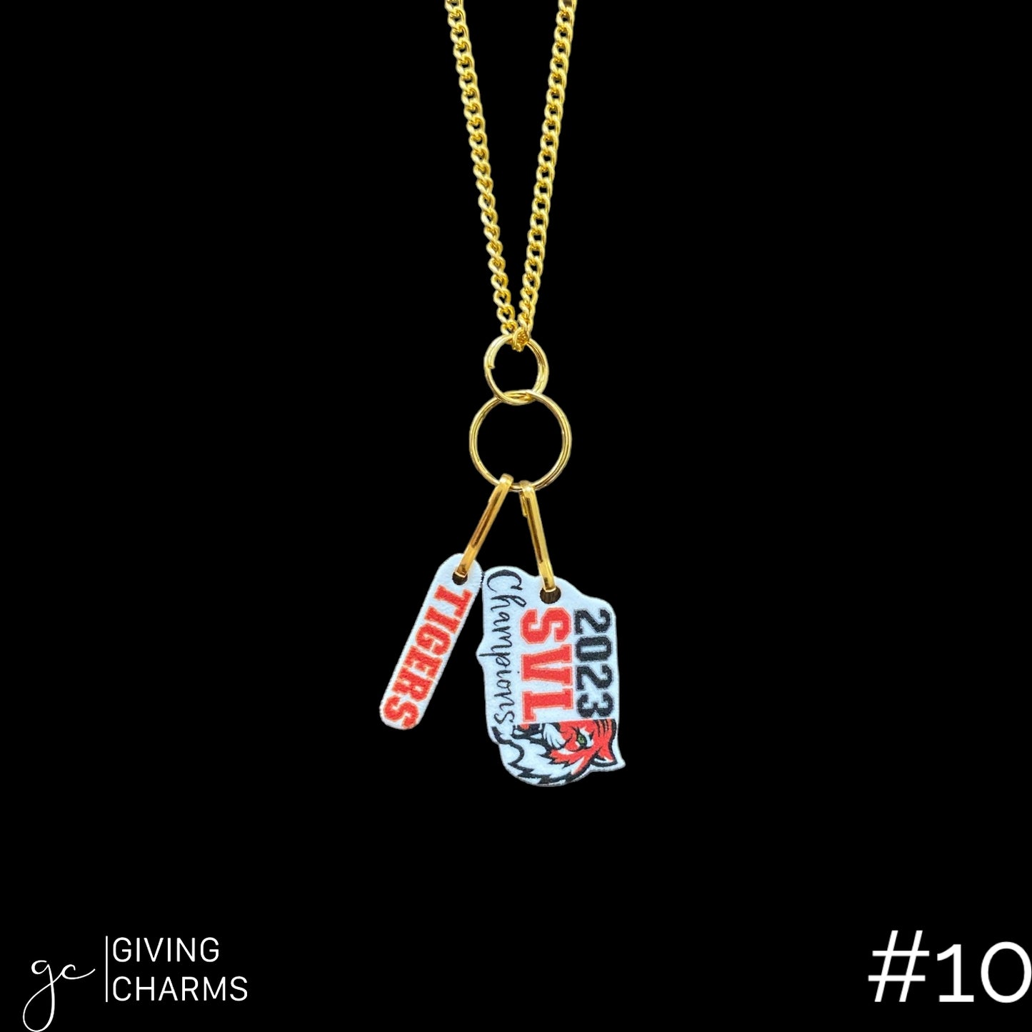 Tiger Pride | Necklace or Keyring