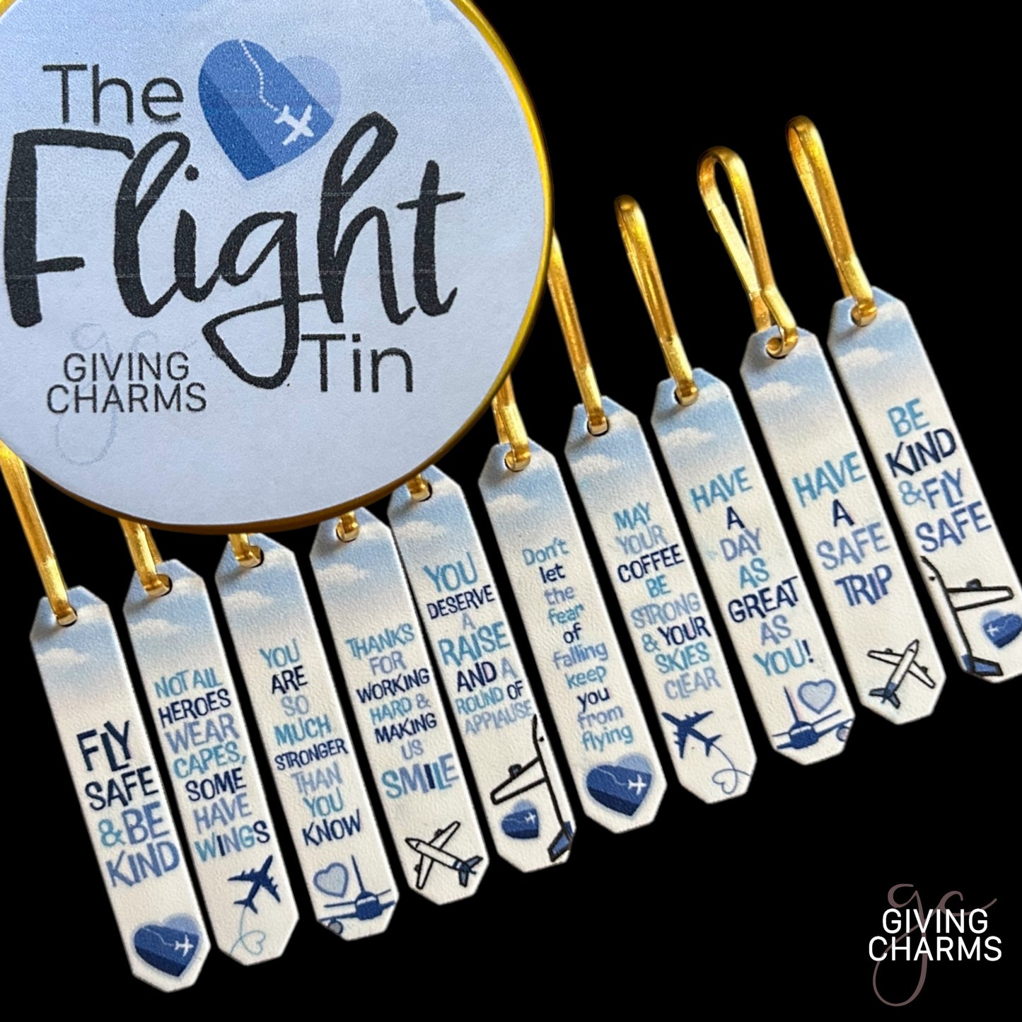 The Flight Tin - JetBlue Inspired