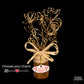 Wire Flower Cork Bouquet