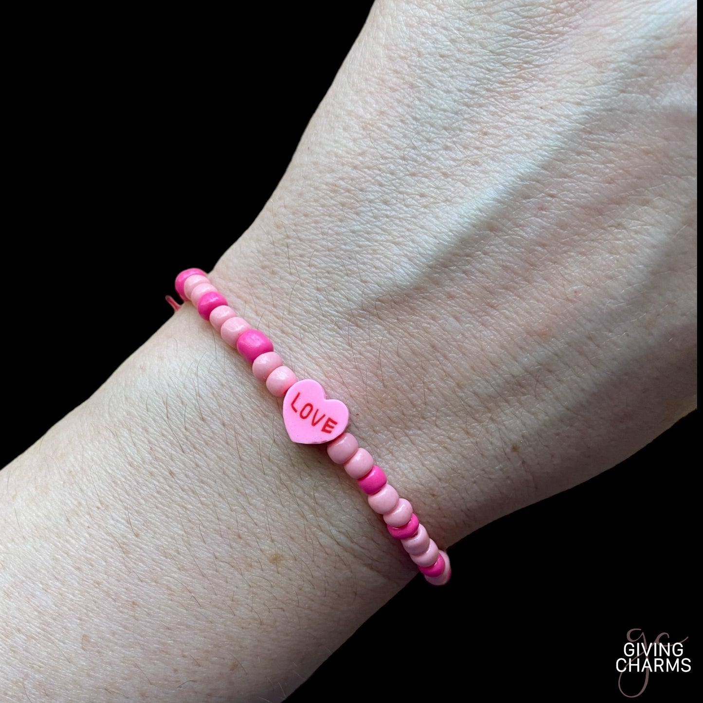 Youth Love Heart Adjustable Bracelet
