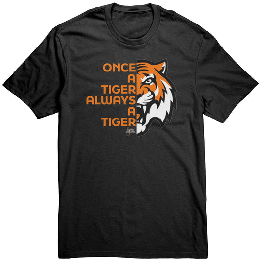 Once a Tiger Always a Tiger - Black Men's T-Shirt