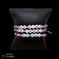 Rainbow Letter Bead Bracelet