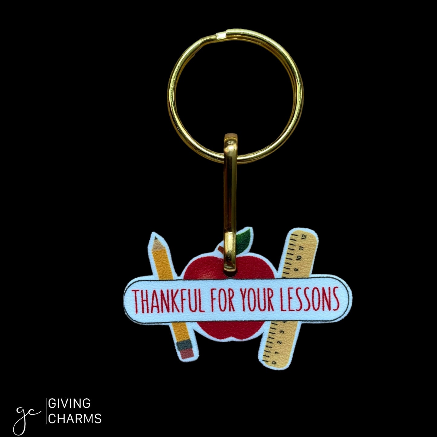 Thankful for your Lessons | Necklace or Keyring