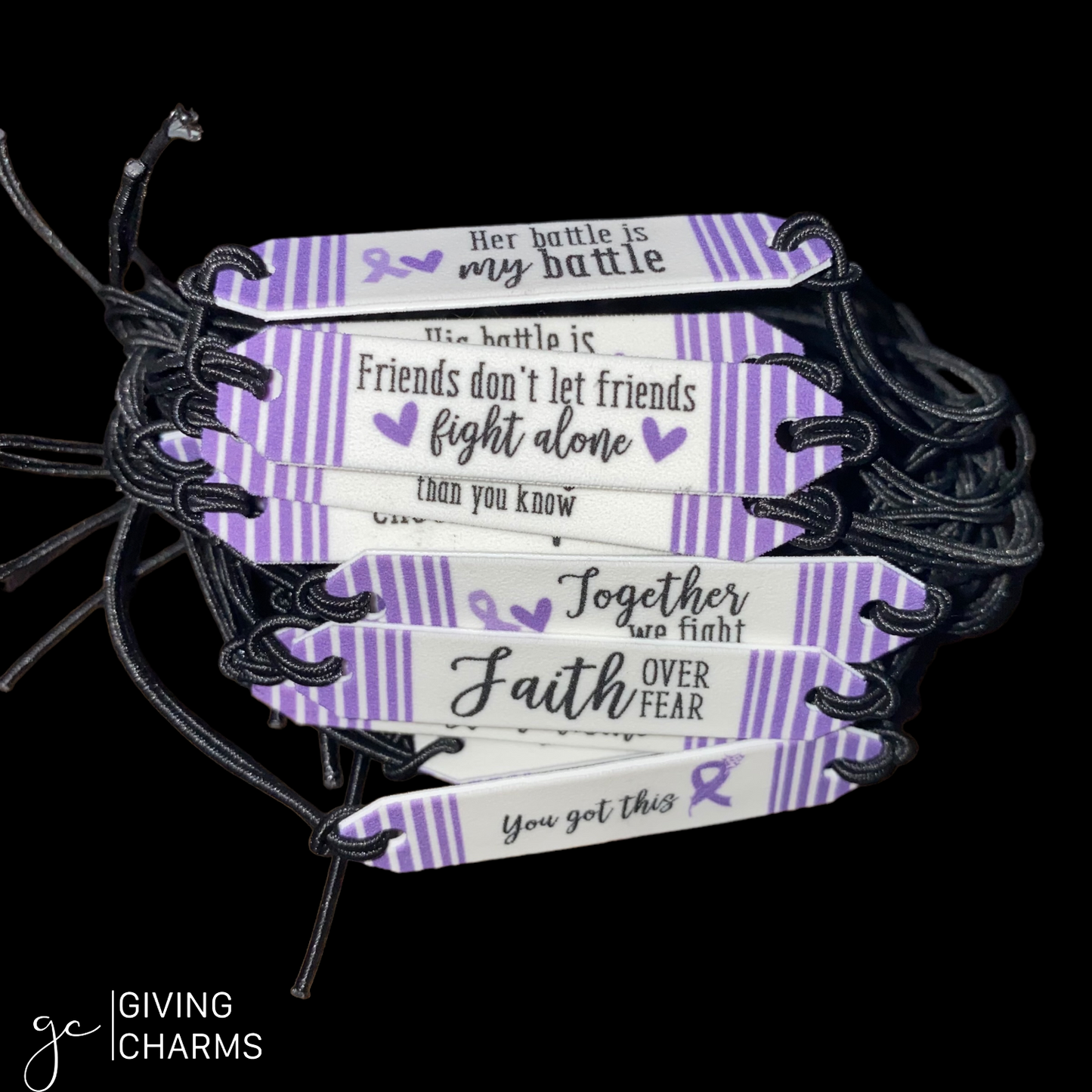 Cancer Braided Charm Strings Bracelet