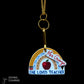 School Supply Rainbow | Necklace or Keyring (Customizable)