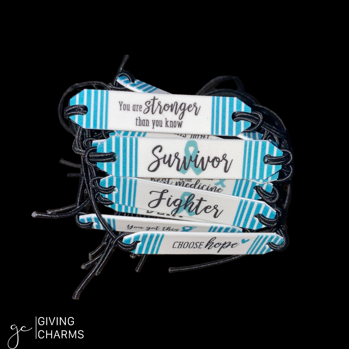 Cancer Braided Charm Strings Bracelet - More Sayings