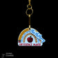 School Supply Rainbow | Necklace or Keyring (Customizable)