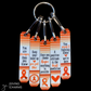 Cancer FIGHTER Charms | 5-Charm Necklace/Keyring