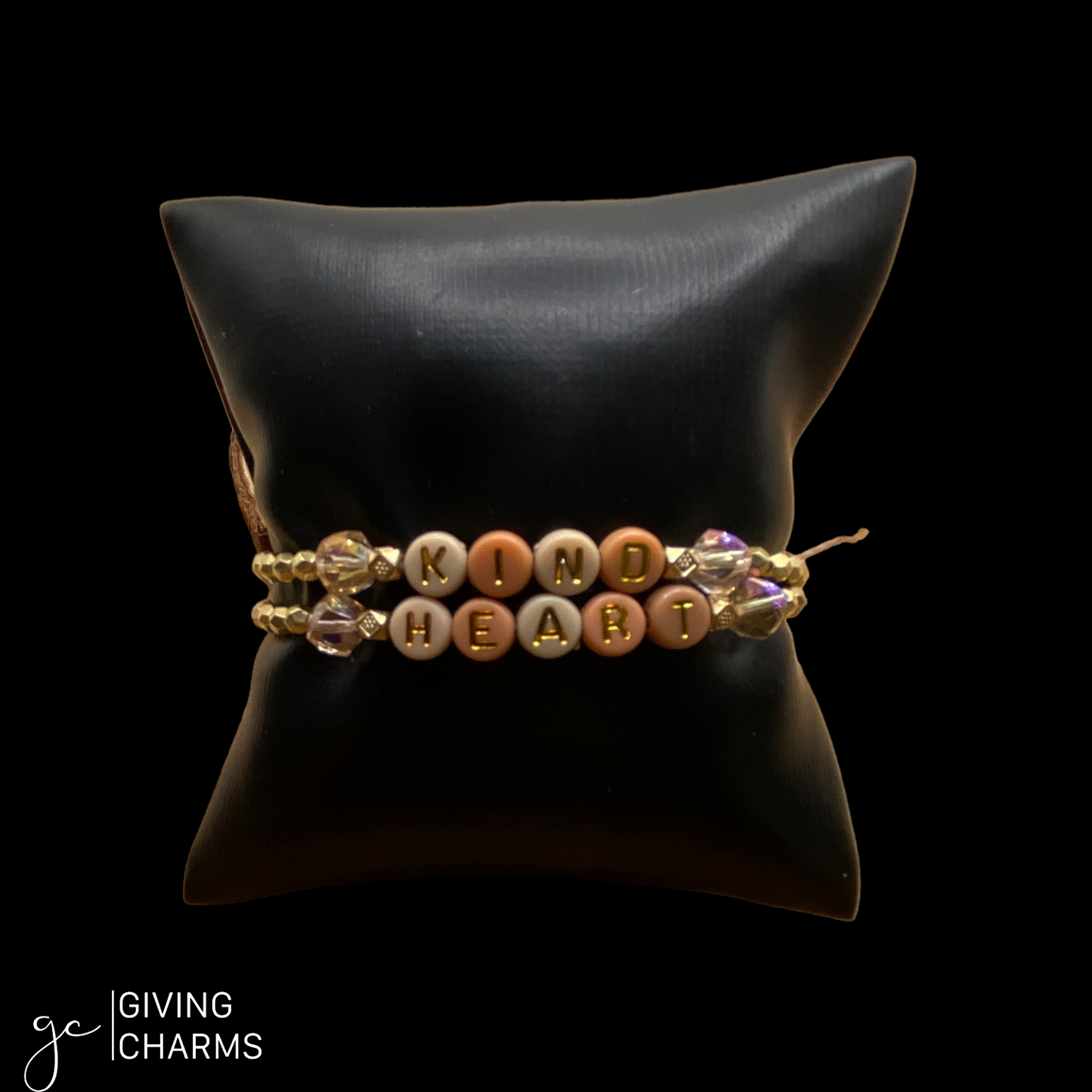 Kind Heart | Letter Bead Bracelet
