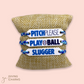 CHARM STRINGS BRACELET | Baseball