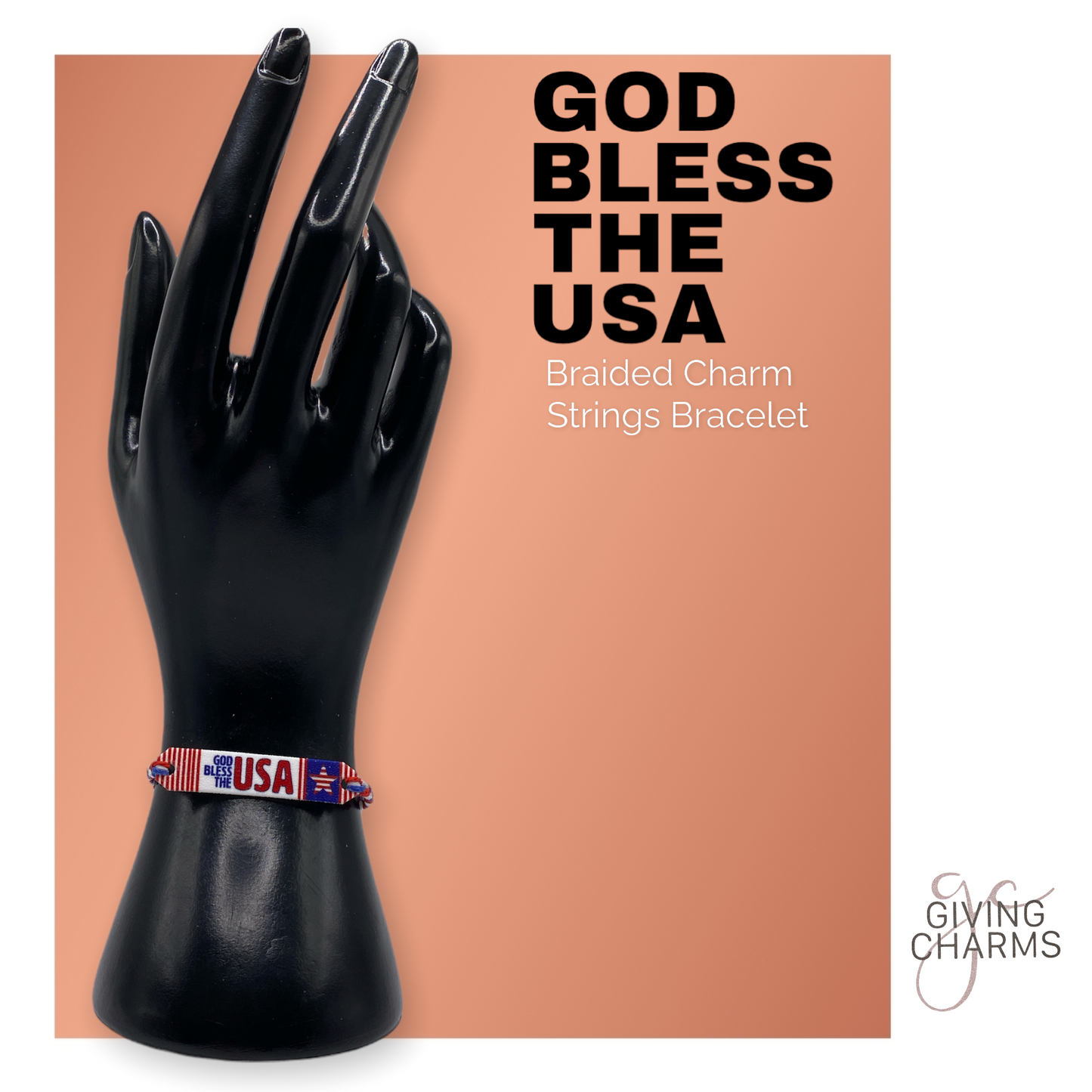America | Charm Strings Bracelet