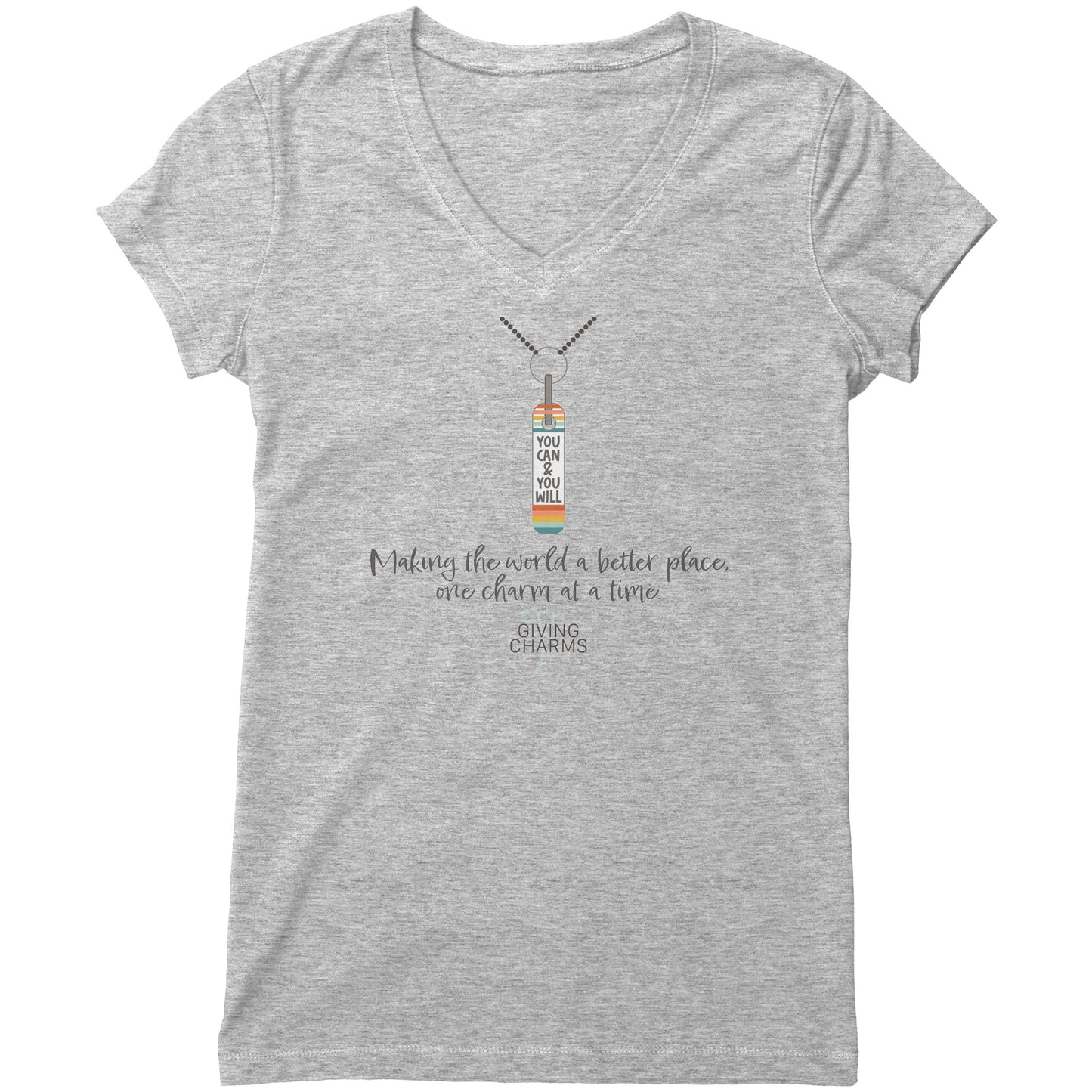 Women's Signature GC V-Neck - You can & you will