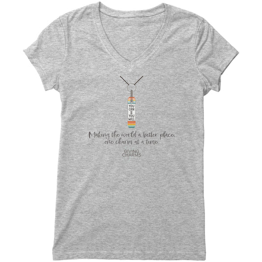 Women's Signature GC V-Neck - You can & you will