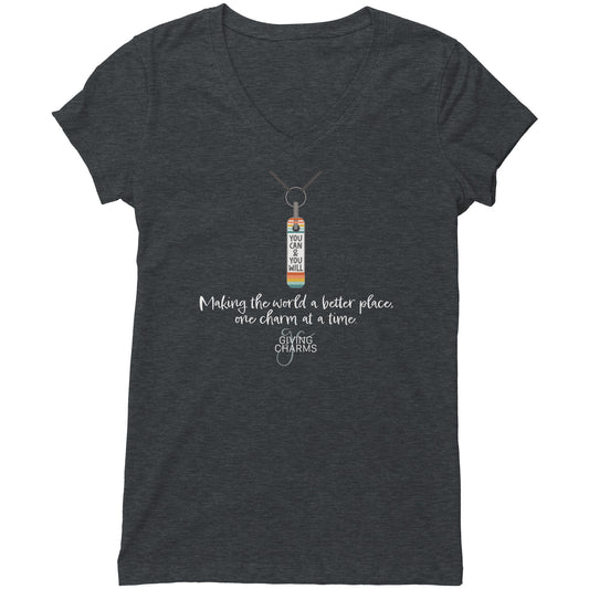 Women's Signature GC V-Neck - You can & you will