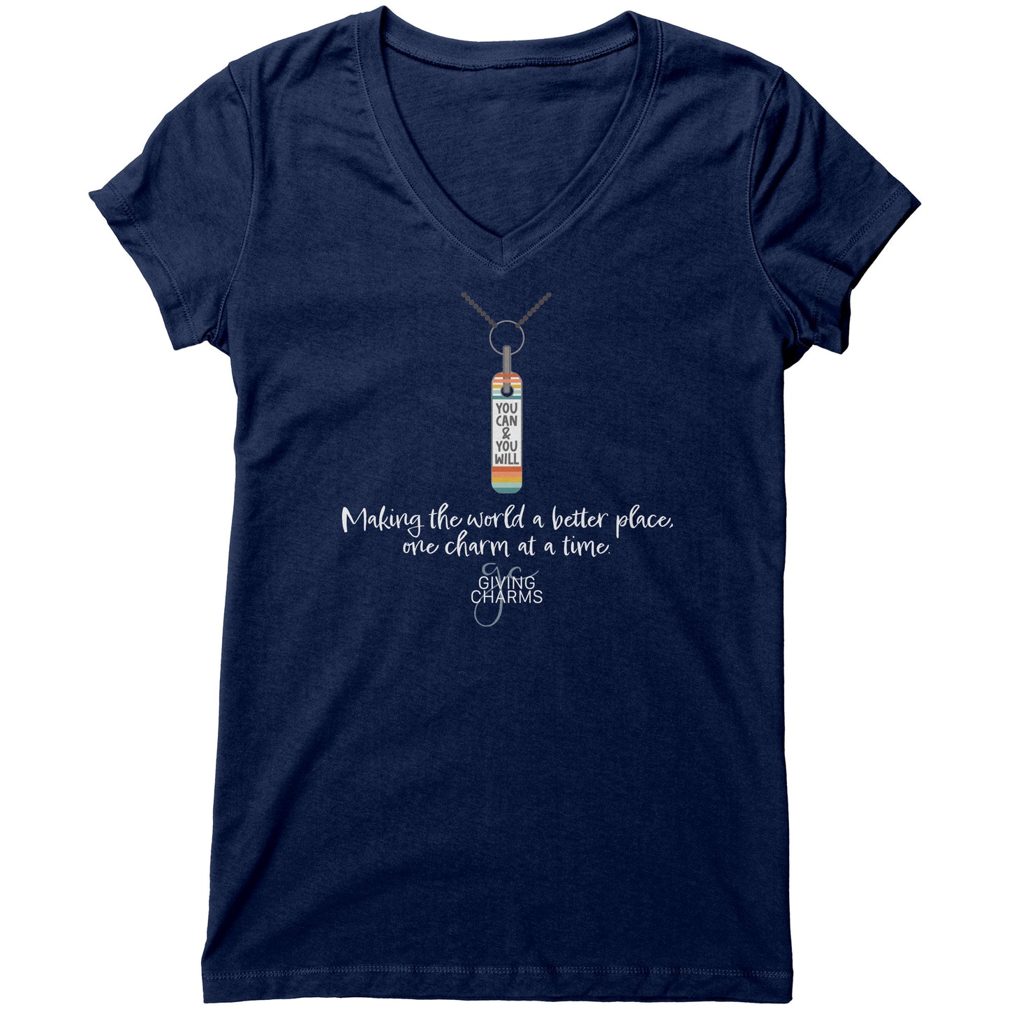 Women's Signature GC V-Neck - You can & you will