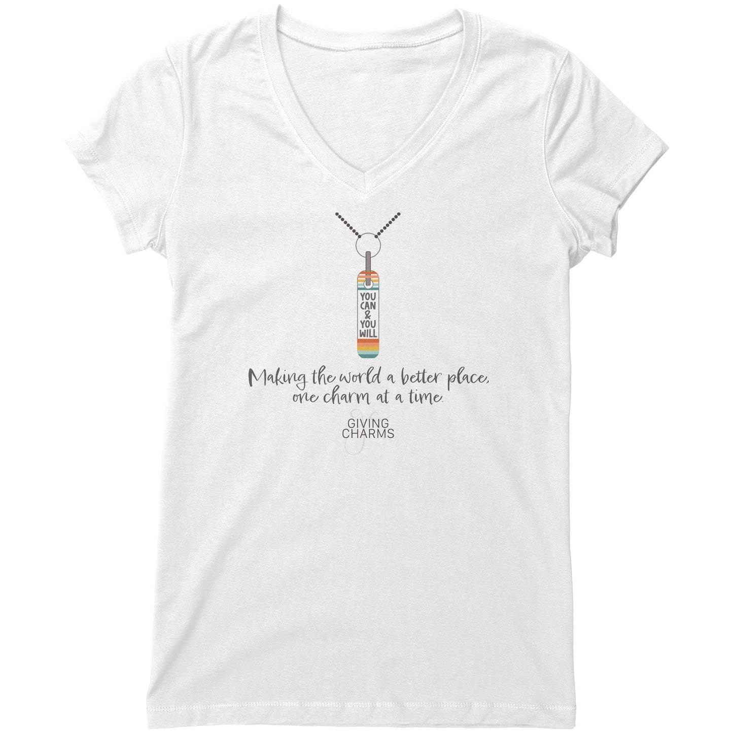 Women's Signature GC V-Neck - You can & you will