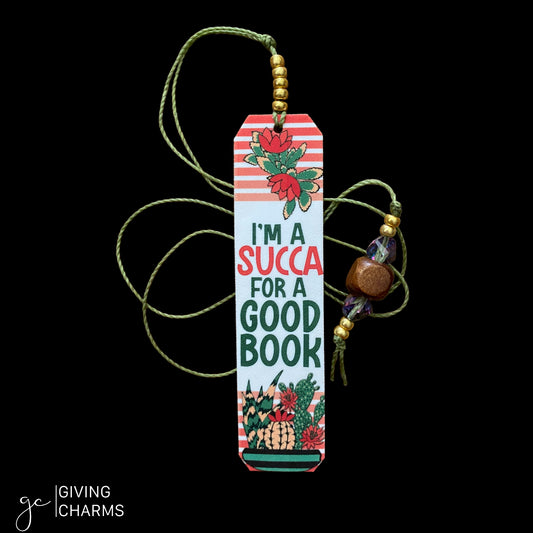 Succulent | Beaded Bookmark
