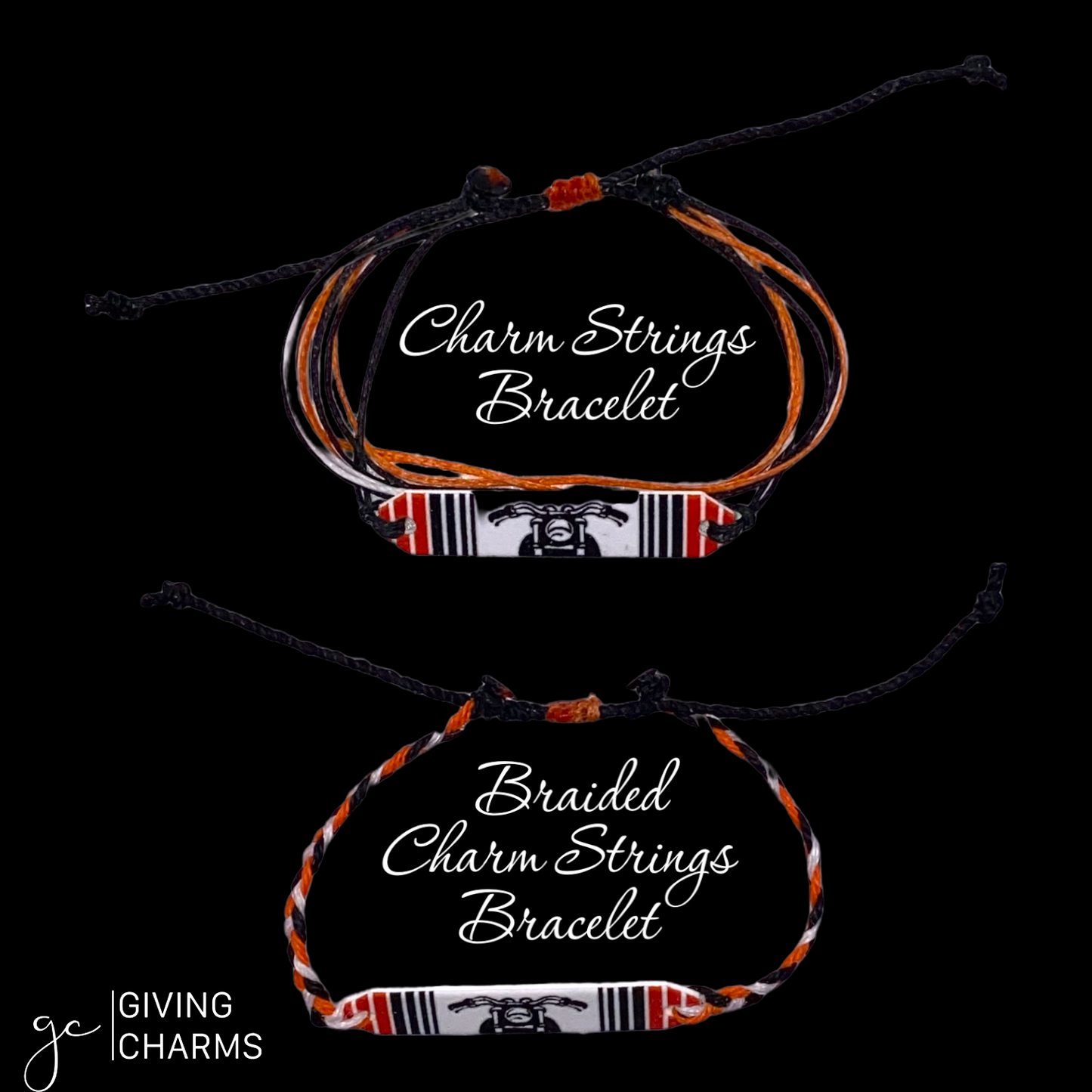 BIKER | Charm Strings Bracelet