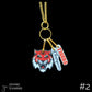 Tiger Pride | Necklace or Keyring
