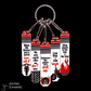 BIKER | Necklace Keyring