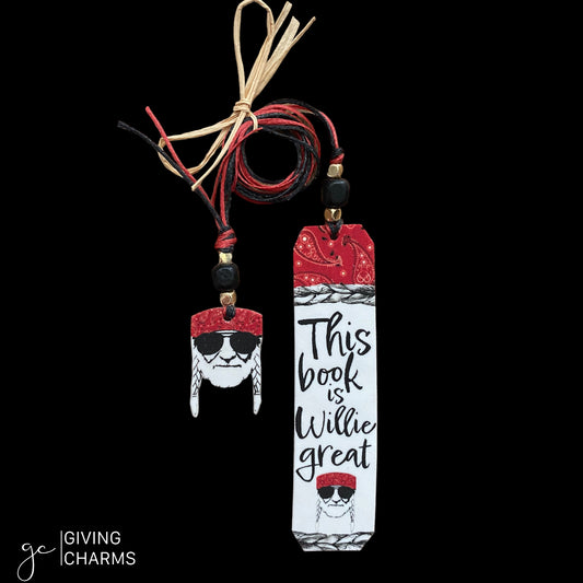 This is a Willie great book | Charm Bookmark