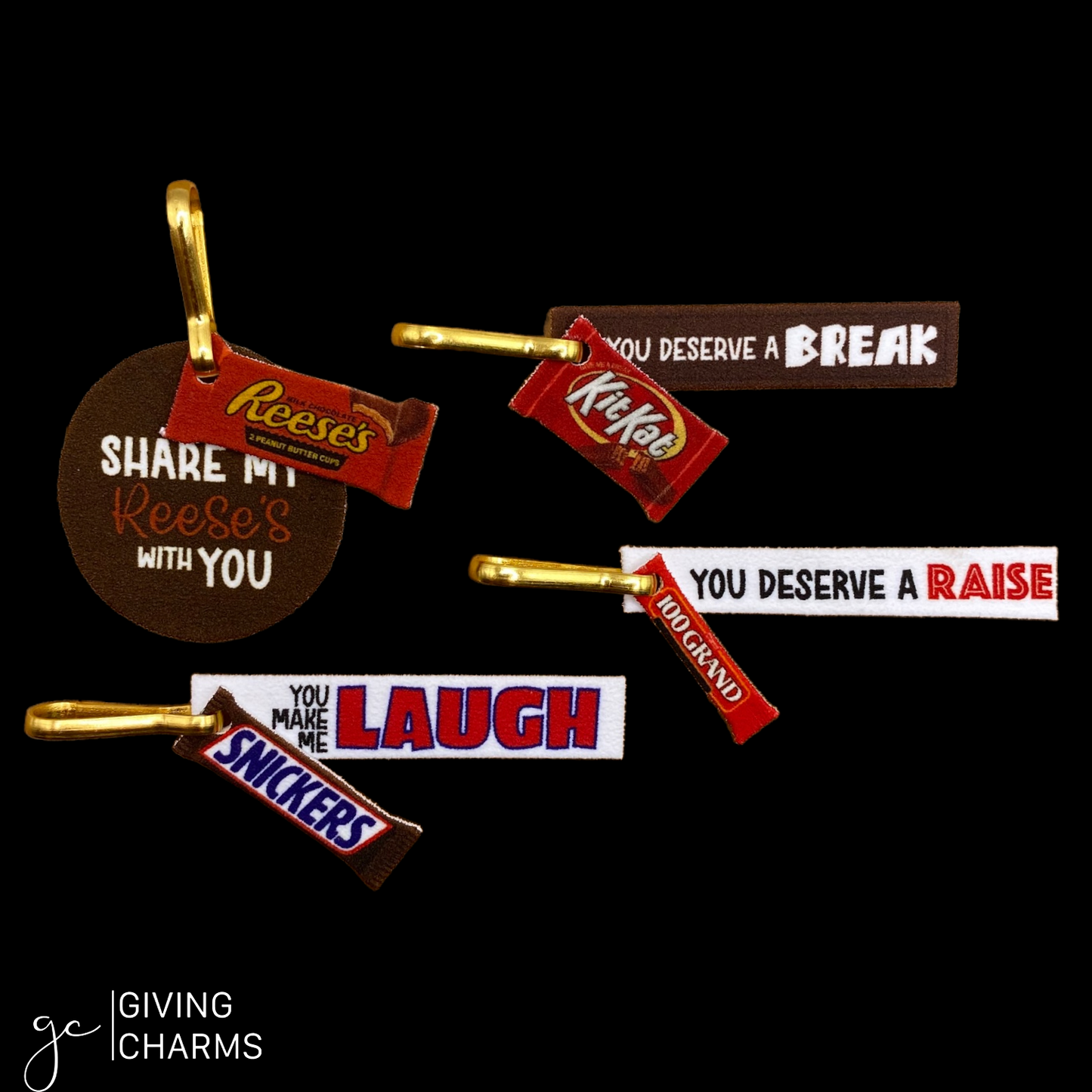 Candy | Necklace/Keyring, Earrings & Individual Charms