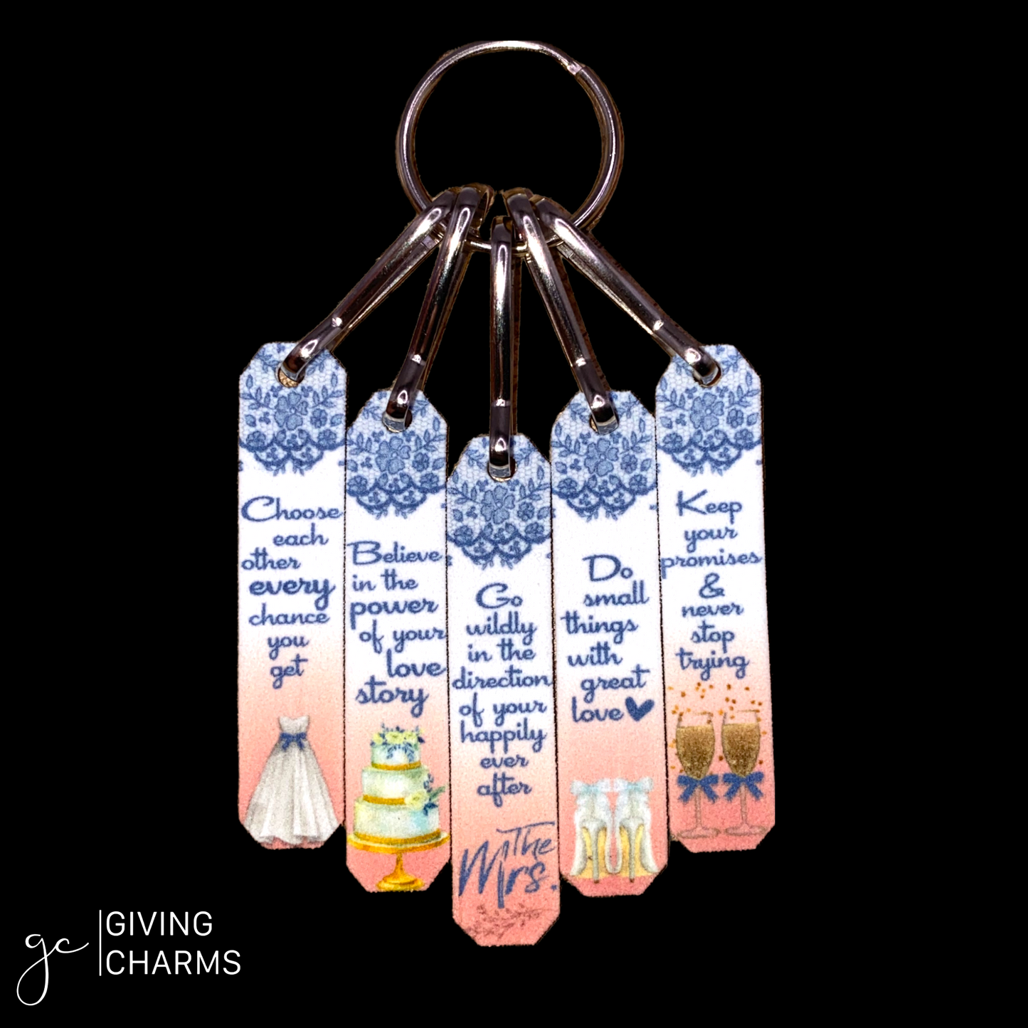 Bride | Necklace Keyring