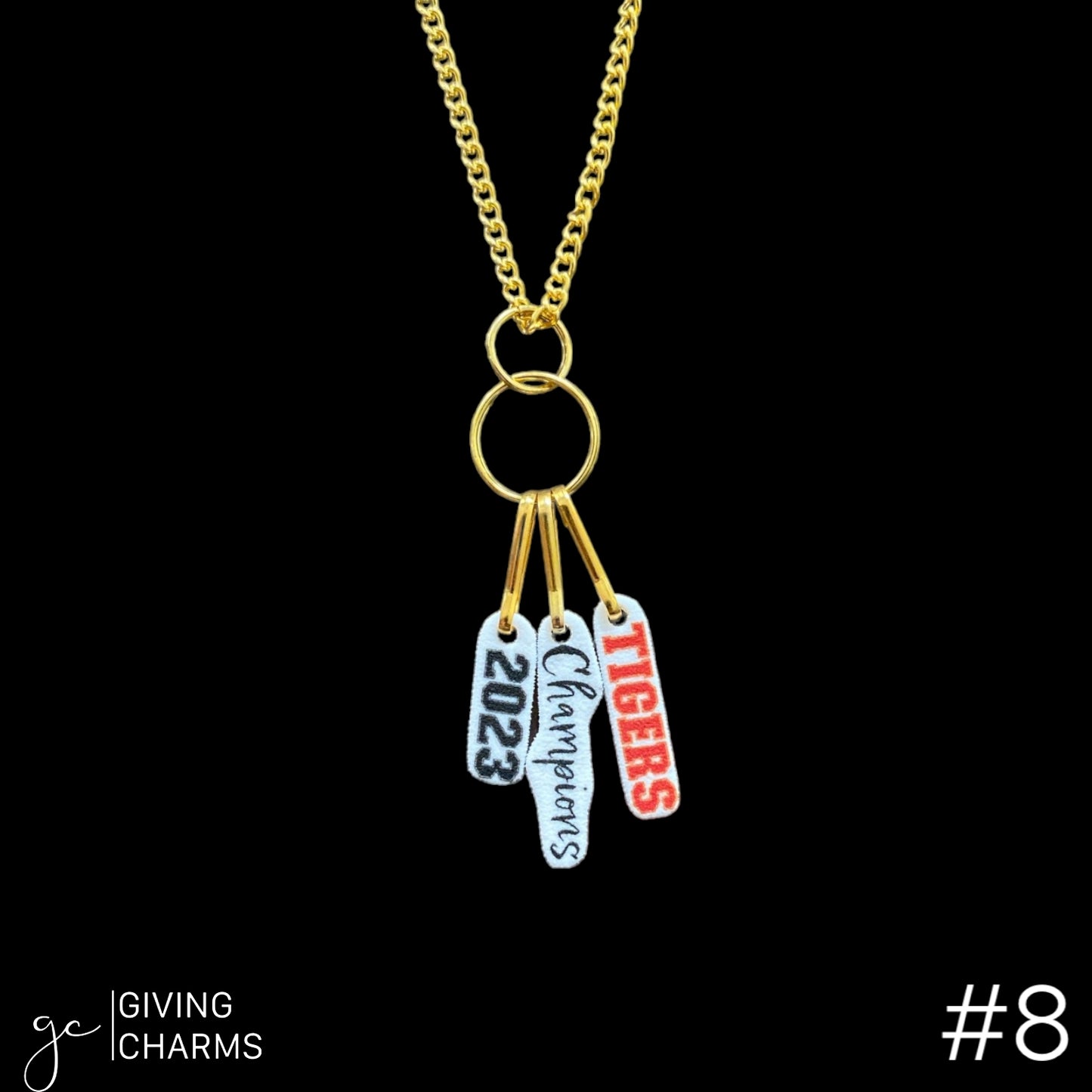 Tiger Pride | Necklace or Keyring