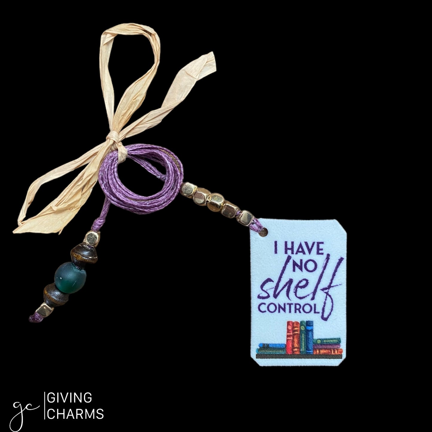 I have no shelf control | Beaded Bookmark