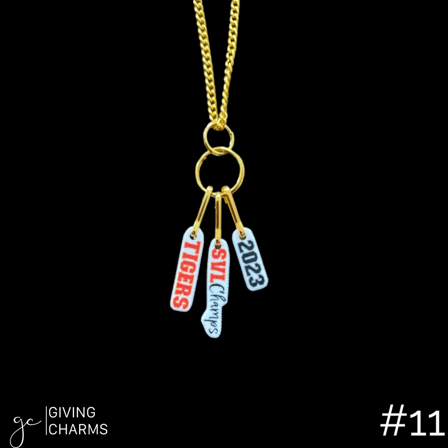 Tiger Pride | Necklace or Keyring