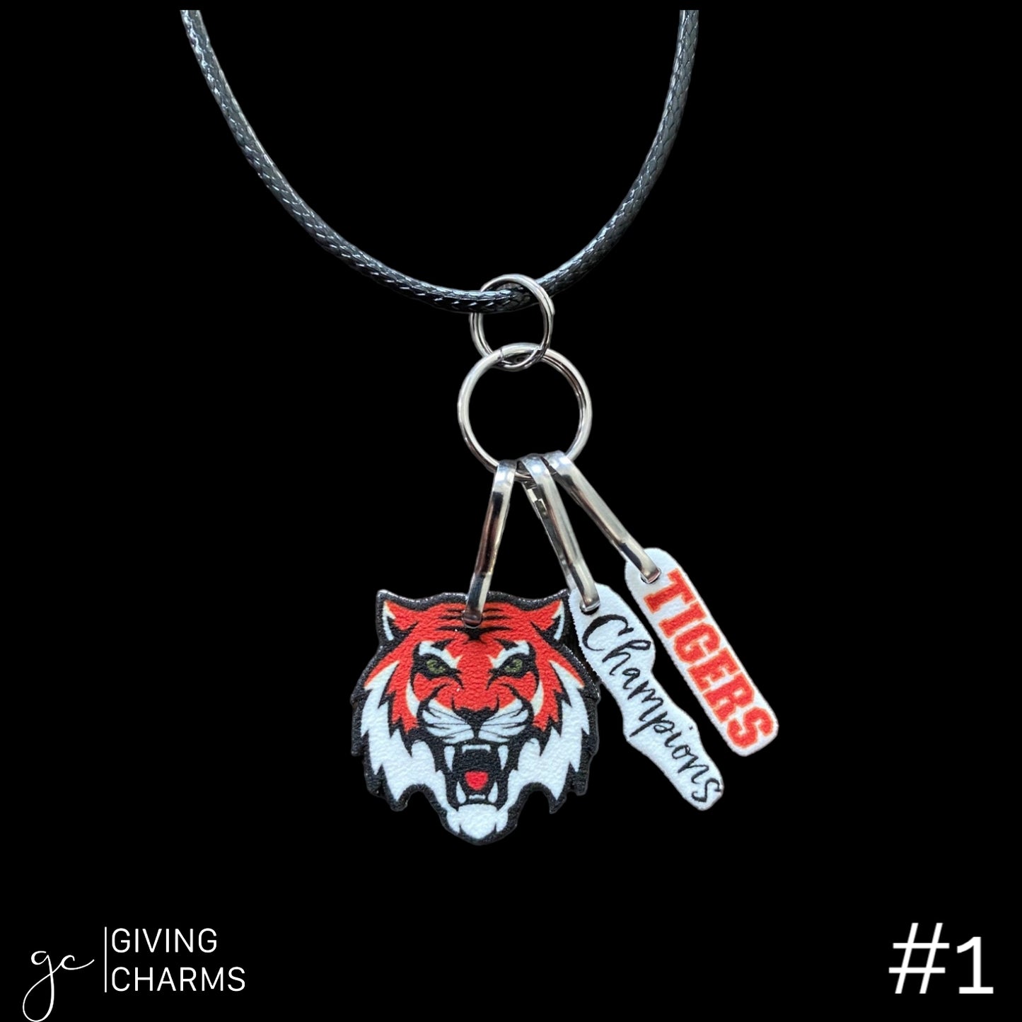 Tiger Pride | Necklace or Keyring