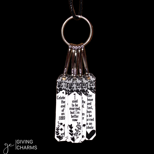 DIVORCE | Necklace Keyring