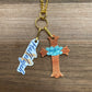 Blue Flower Cross | MultiWear Necklace