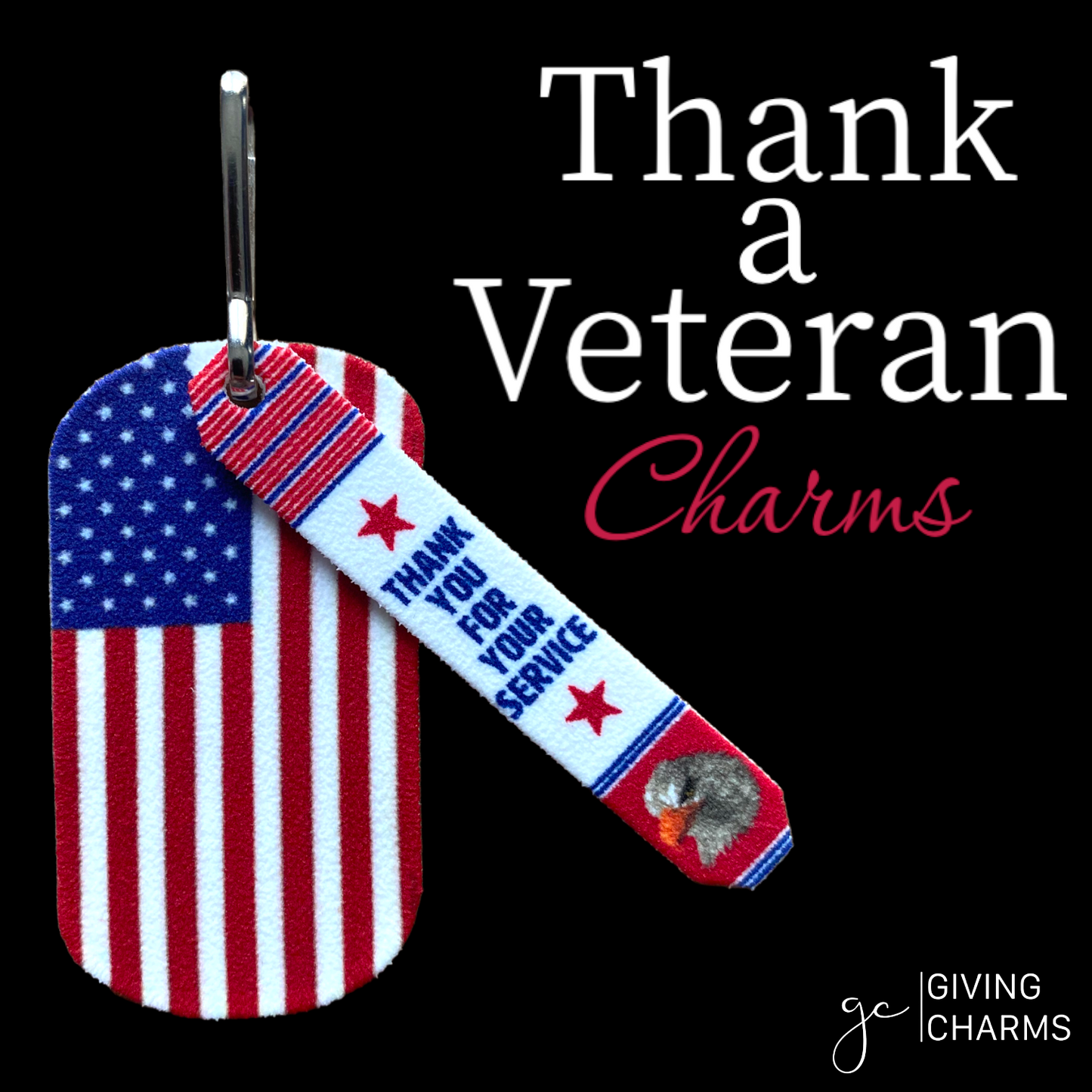 Thank a Hero | Thank a Veteran Charms