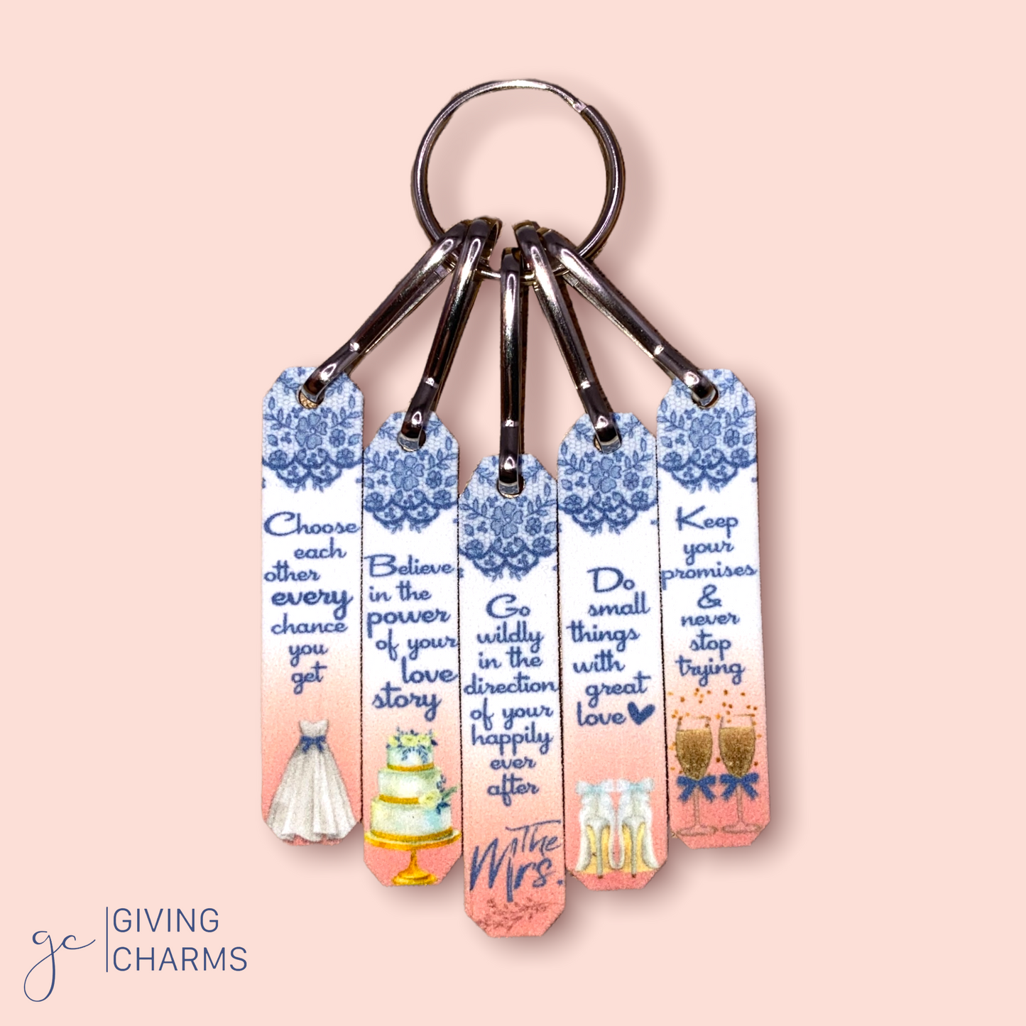 Bride | Necklace Keyring