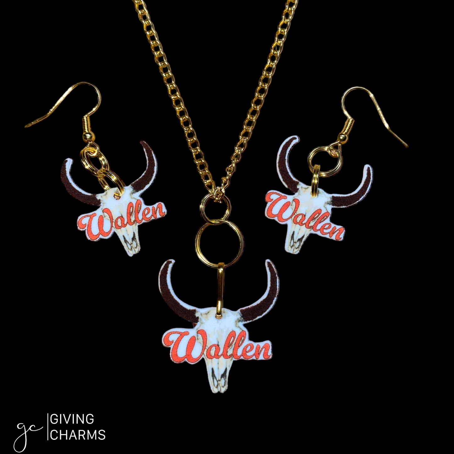 Morgan Wallen Inspired | Necklace & Earrings | Legends