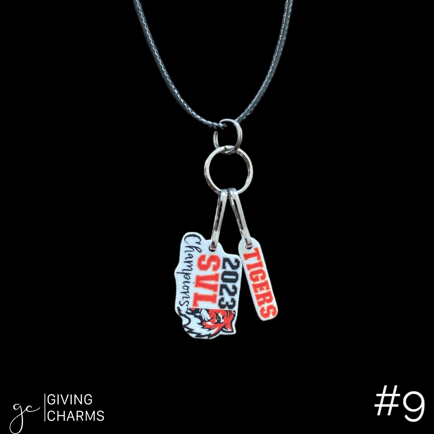 Tiger Pride | Necklace or Keyring