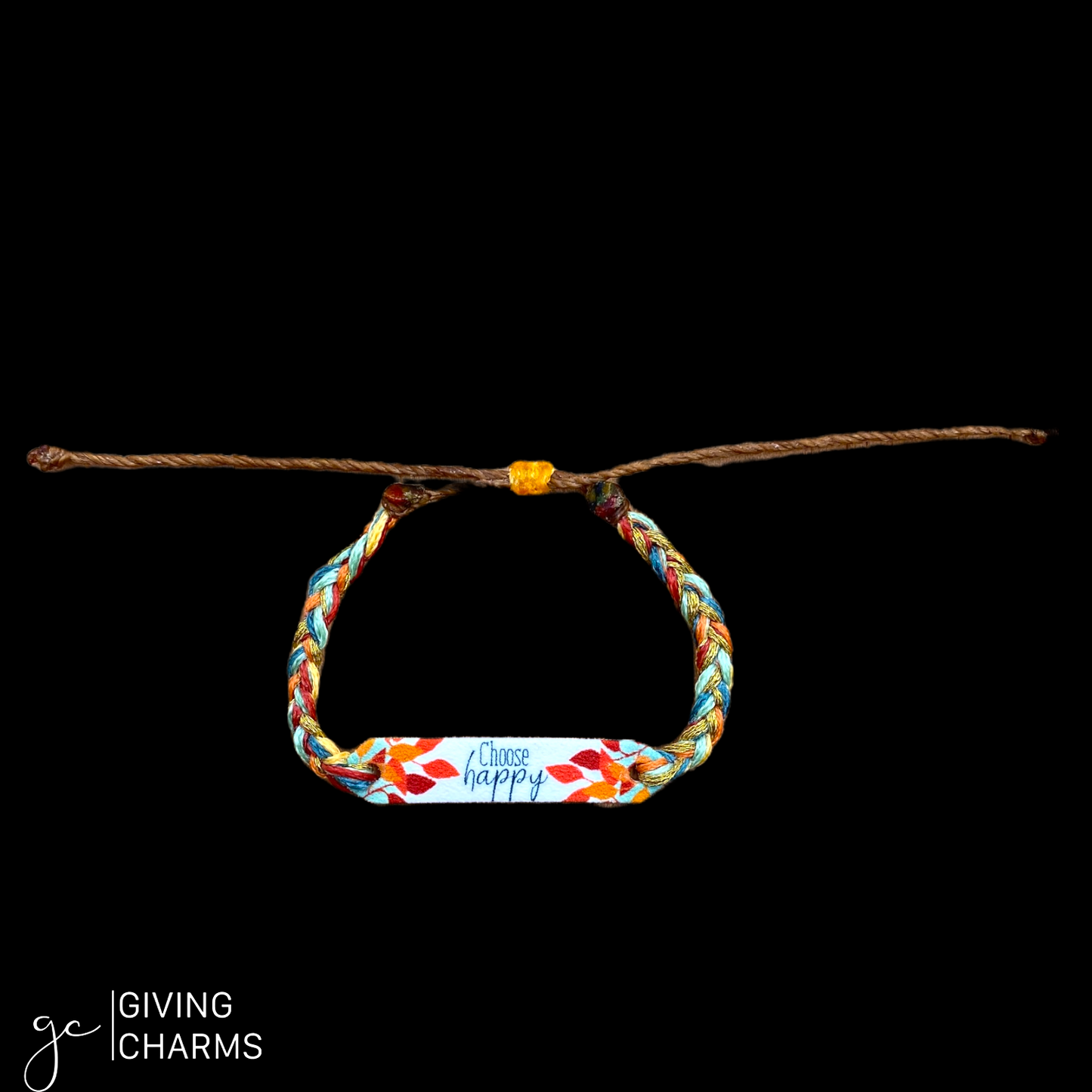 Meme’s Kindness Set | Choose Happy | Charm Strings Bracelet | Stacker Set