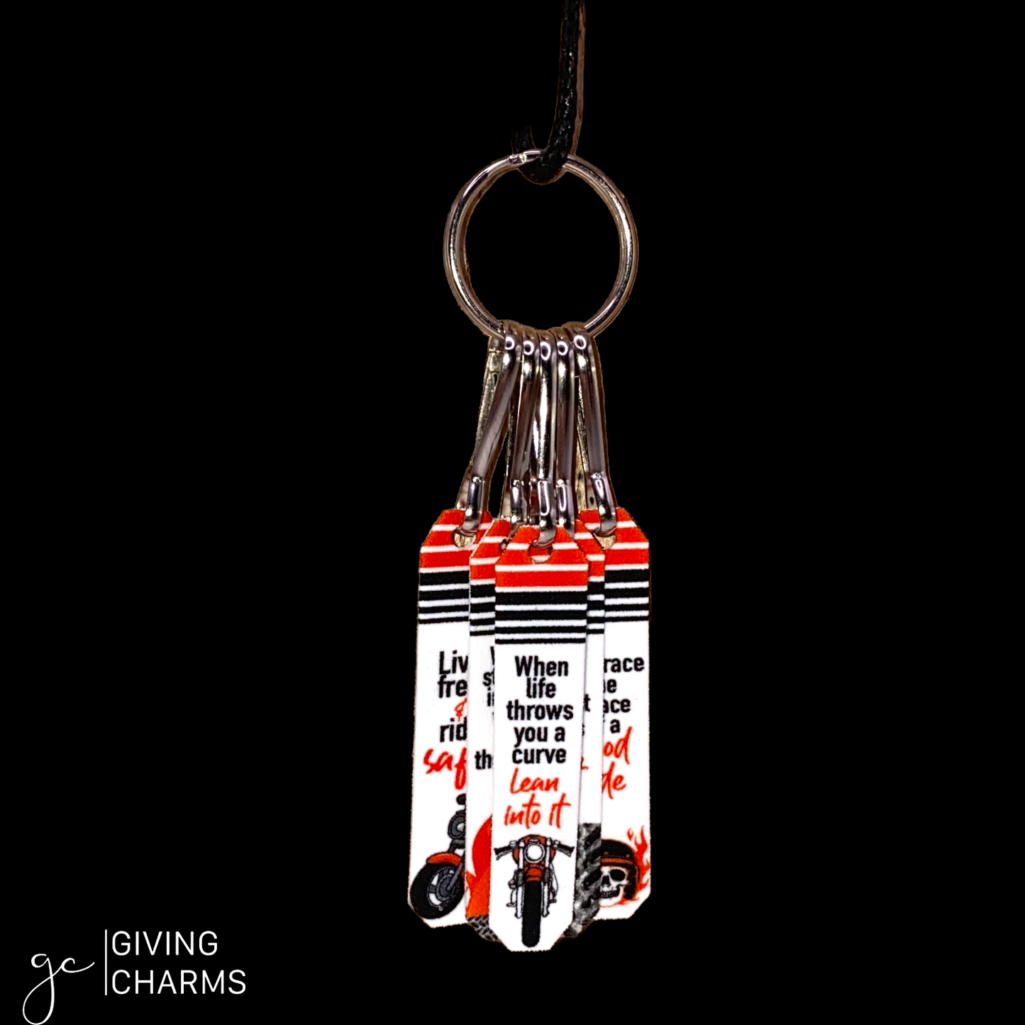 BIKER | Necklace Keyring
