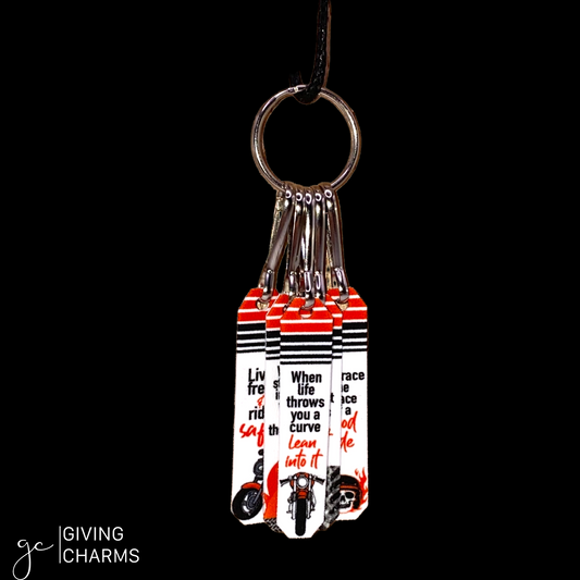 BIKER | Necklace Keyring