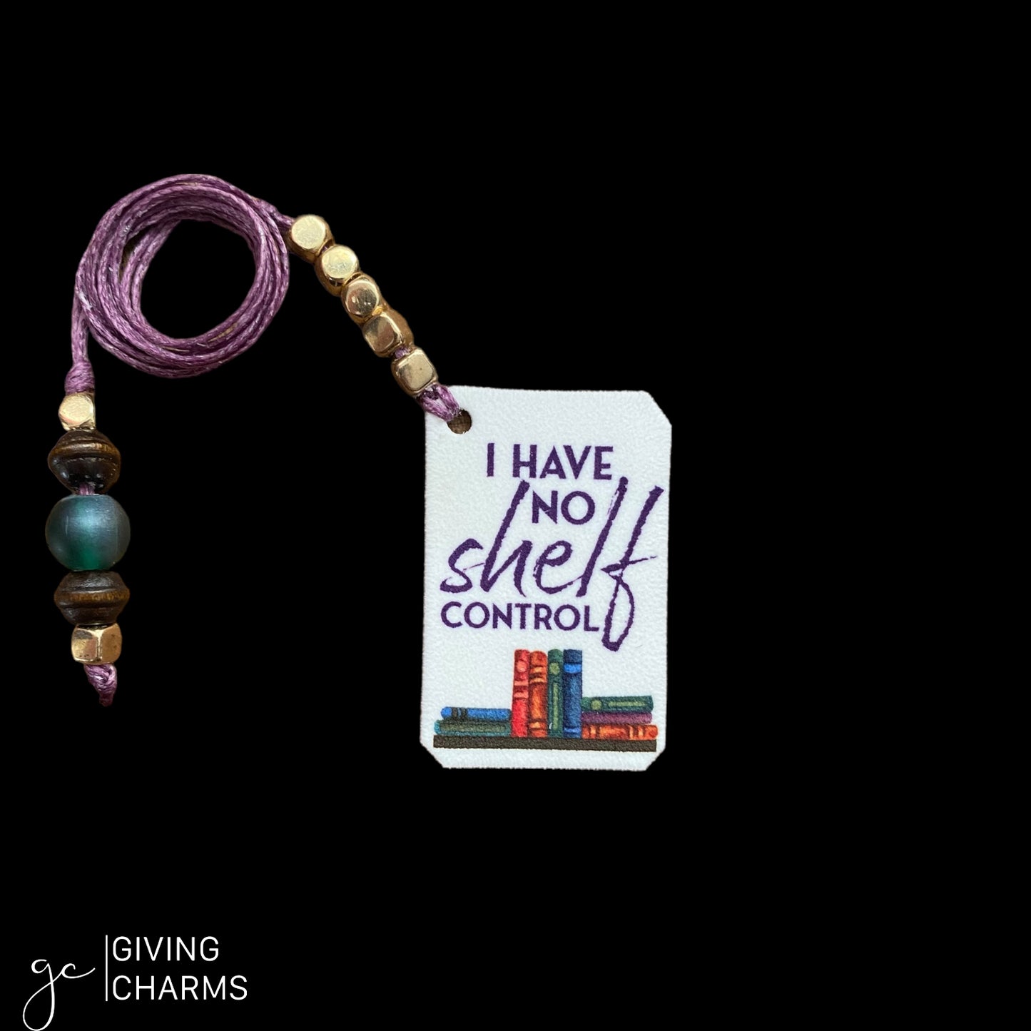 I have no shelf control | Beaded Bookmark